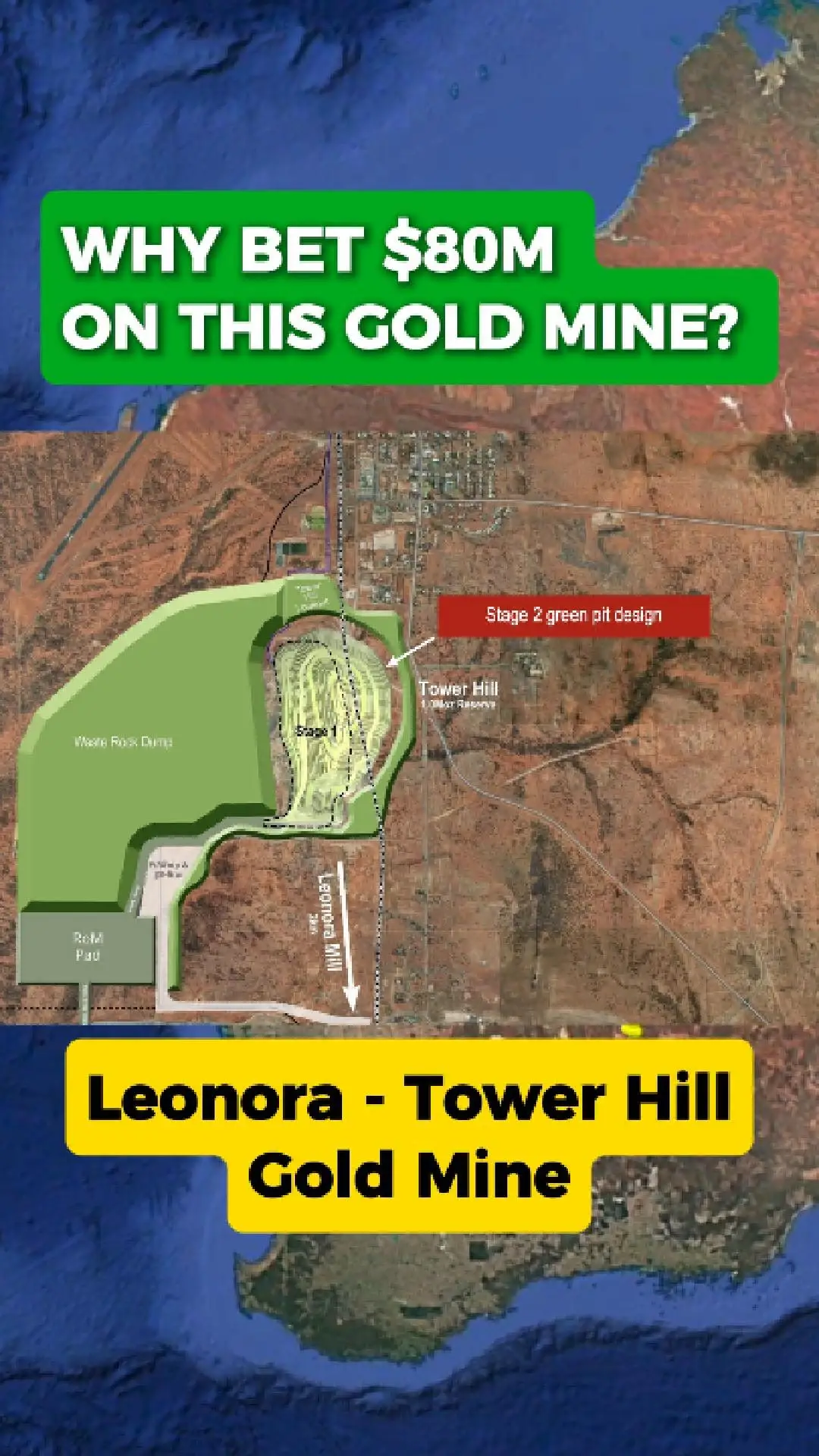 Why Bet $80 Million on This Gold Mine?

Genesis Minerals is accelerating work at Tower Hill — a major gold deposit just outside Leonora in Western Australia — as the company moves closer to full-scale development. With gold prices trading near record highs, the project has quickly become one of WA’s most-watched growth stories.

Shifting the Rail to Unlock the Pit

One of the most significant steps is the plan to relocate the nearby rail line. This allows Genesis to expand the mill and open up the full extent of the Tower Hill pit — something previous owners couldn’t realistically do. The move clears the way for a larger, more efficient operation tied directly into Genesis’ Leonora production hub.

High-Grade Hits Continue

Recent drilling around Tower Hill has returned consistent high-grade intercepts, strengthening confidence in the resource and supporting plans for a much larger mine footprint. These results also feed into an expanded underground study now underway.

A New Gold Hub in the Making?

With planned capital spending around the $80 million mark, a strong gold market, and a district-scale strategy connecting multiple deposits, investors are watching closely. If the development plan lands as expected, Tower Hill could become WA’s next major gold success story — and a key pillar in Genesis Minerals’ Leonora growth plans.